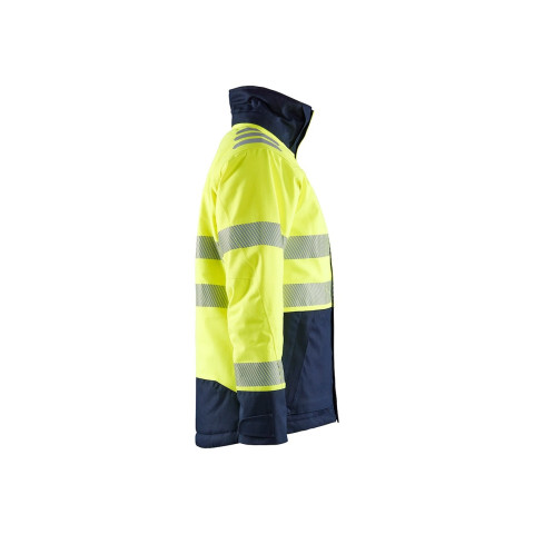 Veste hiver multinormes retardant flamme Jaune-Fluo/Marine Femme 49171534 - Taille au choix