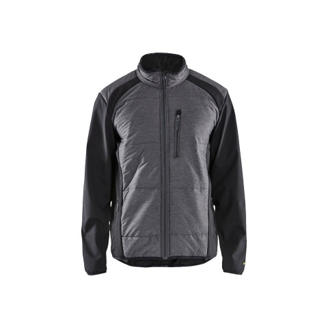 Veste hybride Noir/Gris-Foncé 49291911 - Taille au choix