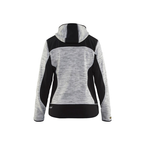 Veste tricotée à capuche femme 49312117 - Couleur et taille au choix