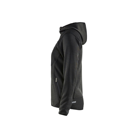 Veste tricotée à capuche femme 49312117 - Couleur et taille au choix