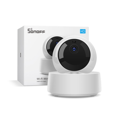 Caméra ip intérieure wi-fi/ethernet 2mp ir 15 m – sonoff