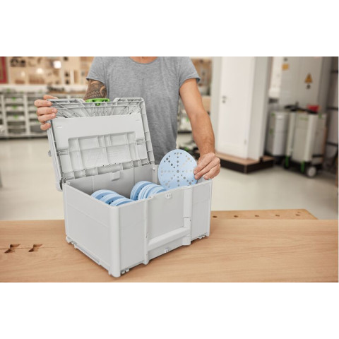 Systainer d'abrasifs FESTOOL SYS-STF - D150 - GR-Set Granat - 578192
