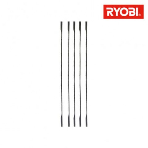 5 lames à chantourner ryobi pour scie à chantourner rsw1240g ssb18tpi