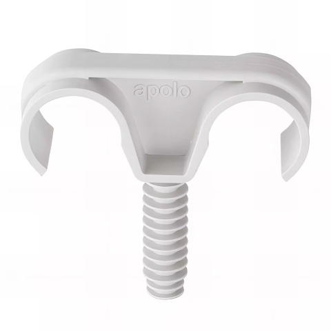 Attaches de dalle By Apolo double tube - D. 22 mm - Boite de 25 - SCELL-IT - FTD22