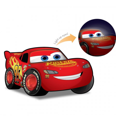 Disney voiture torche inclinable rouge worl320024
