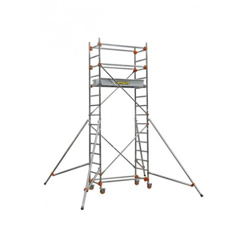 Echafaudage roulant aluminium base standard 3.8 m, cent504724