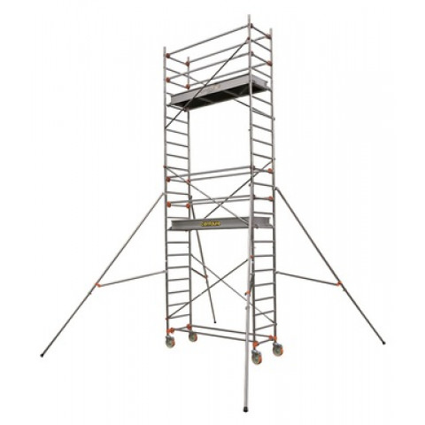 Echafaudage roulant aluminium 7.9 m, cent504748