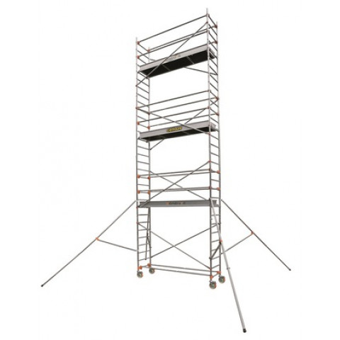 Echafaudage roulant aluminium 7.9 m, cent504758