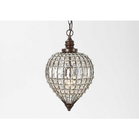 Suspension fer et acrylique julia