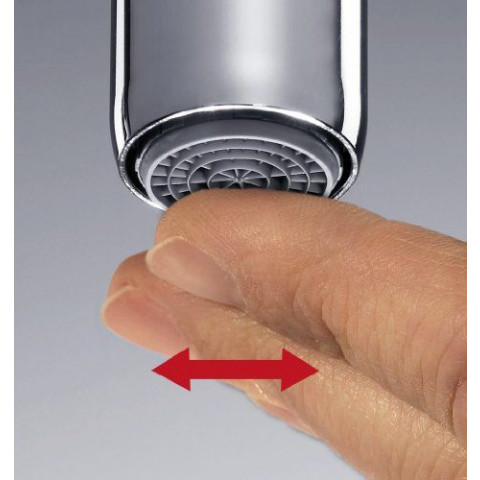 Perlator 11005398 flexible de robinet avec dispositif économiseur d'eau chromé 1/2"