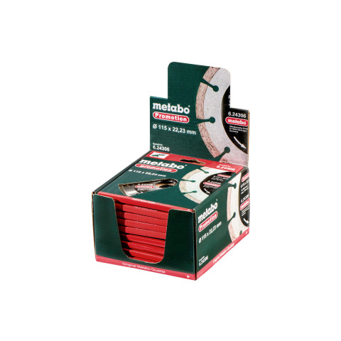 Meule de tronçonnage diamantée > 115 x 22.3 mm universelle metabo