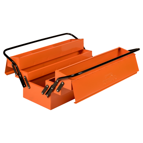 Caisses à outils métalliques avec 5 compartiments 245x500x210 mm 960100060 bahco