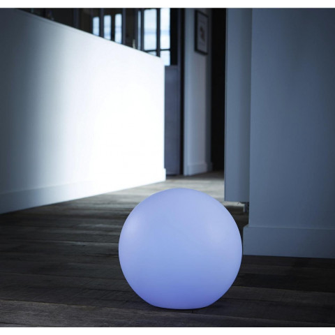 Boule lumineuse led 7 couleurs 40 cm
