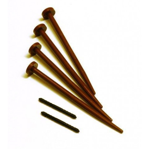 Bordures de jardin en caoutchouc recyclé lot de 10