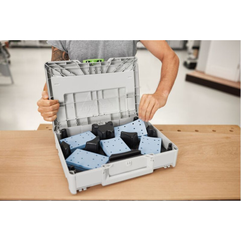 Systainer d'abrasifs FESTOOL SYS-STF - 80x133 - GR-Set Granat - 578194