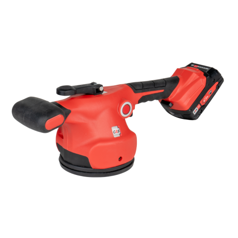 Ventouse vibrante Quake Energy Cas - Ø 127 mm - 18V/2Ah - Inclus Batterie + Chargeur - RUBI - 60934