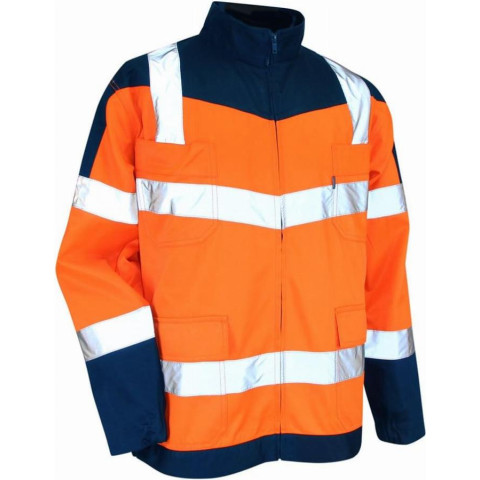 Blouson LMA T.URGENCE bleu/orange fluo T.XXL - 2115 BLEU/ORANGE FLUO T.6