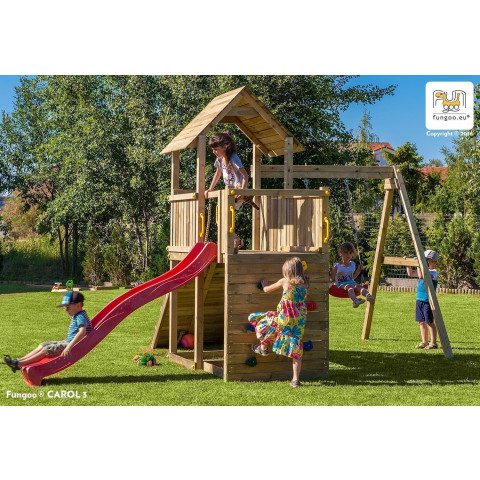 Plateforme de jeux en bois carol modèle 3