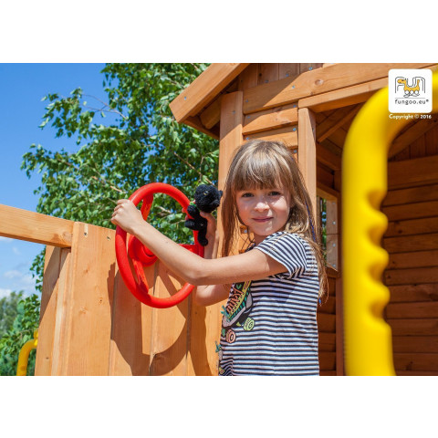 Plateforme de jeux en bois my house move