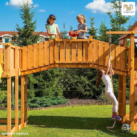 Plateforme de jeux en bois play box