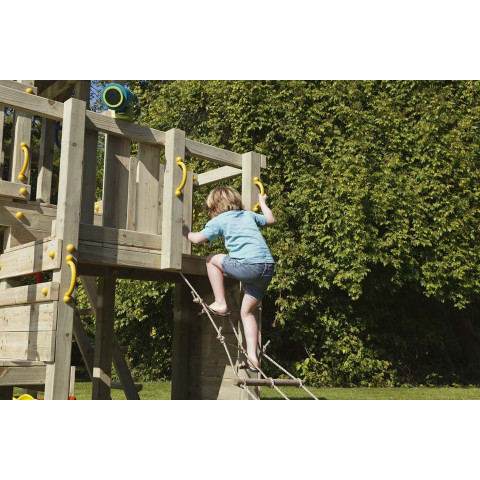 Aire de jeux en bois penthouse