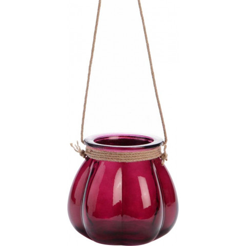 Suspension en verre recyclé gyps - Coloris au choix