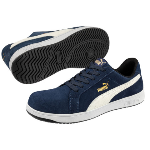 Chaussure basse - puma - iconic suede s1p 6400