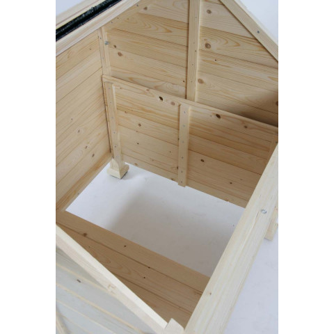 Niche en bois chalet extra large