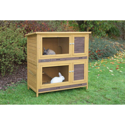 Clapier en bois multiplex addition