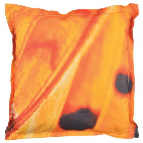 Coussin extérieur imperméable papillon large