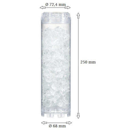 Cartouche anti-calcaire polyphosphate efficacité 12 mois ORIA