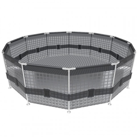 Bestway piscine "sirocco" ronde bleu 366 cm