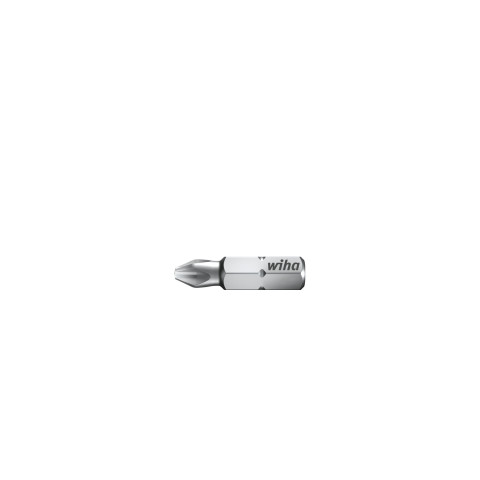 Embout standard Phillips 25 mm PH2 x 25 - Boite de 10 - WIHA - 24733