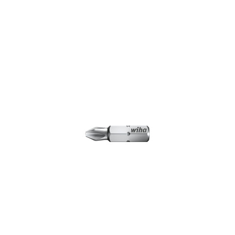 Embout standard Pozidriv 25 mm PZ2 x 25 - 20 pièces dans un coffret en plastique - WIHA - 36282