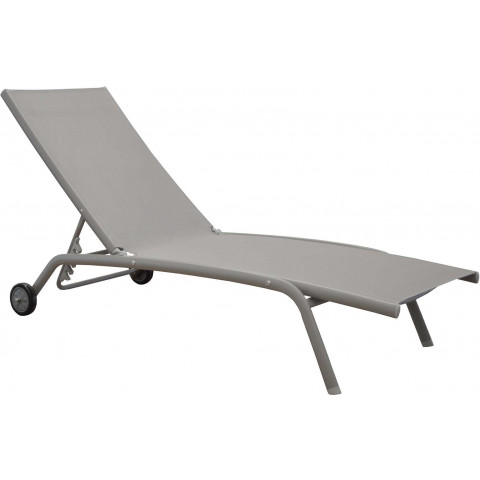 Lit de soleil en aluminium prima (lot de 2) - Coloris au choix