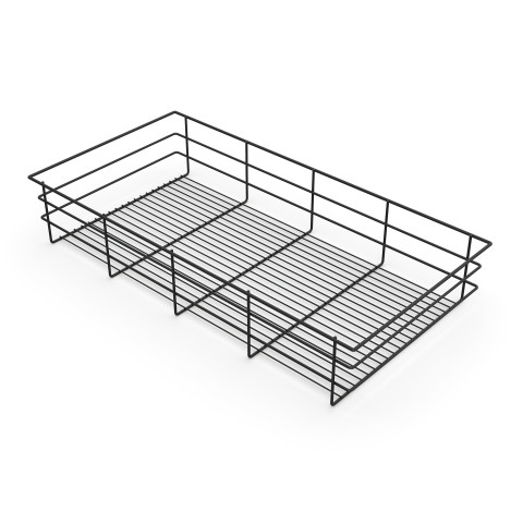 Panier métallique pour placards et commodes - coloris et dimensions au choix 