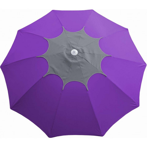 Parasol en fibre de verre flower  270 cm - Couleur au choix