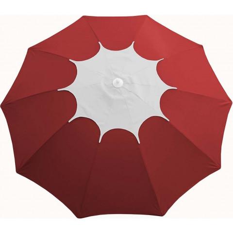 Parasol en fibre de verre flower  270 cm - Couleur au choix