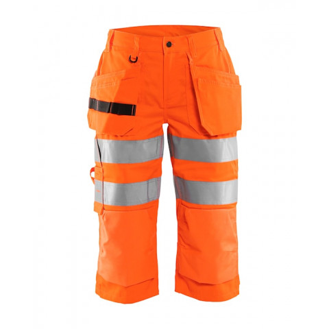 Pantacourt haute-visibilité avec poches flottantes femme 71391811 - Couleur et taille au choix
