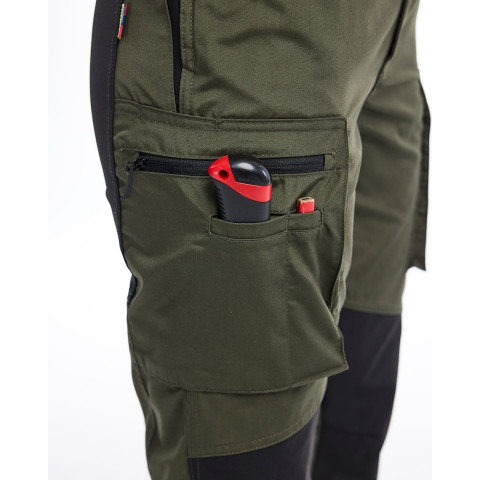 Pantalon maintenance polycoton stretch femme 71591845 - Couleur et taille au choix