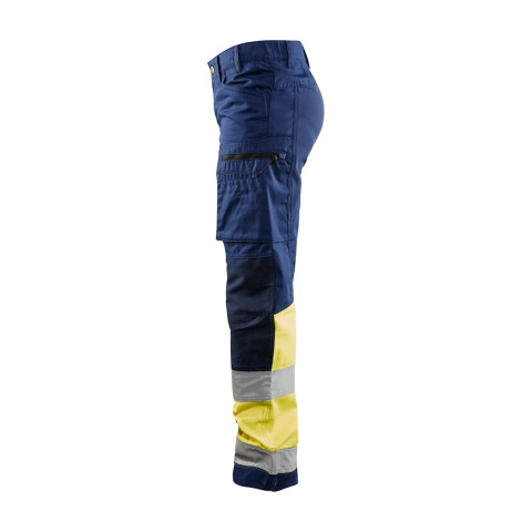 Pantalon artisan haute-visibilité stretch femme 71611811 - Couleur et taille au choix