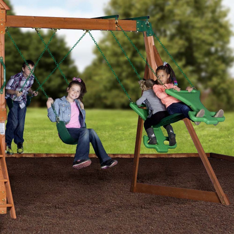 Aire de jeux en bois pacific view