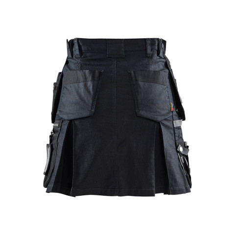Jupe artisan stretch Marine/Noir 71801147 - Taille au choix