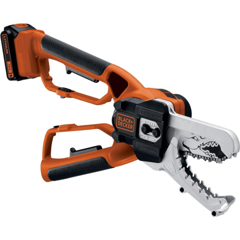 Coupe-branches Alligator - BLACK+DECKER - avec 1 batterie 18V 2Ah - GKC1000L-QW