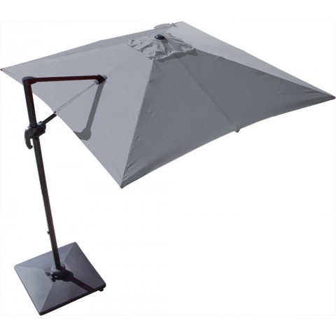 Parasol déporté 300x300 cm orient - Coloris au choix