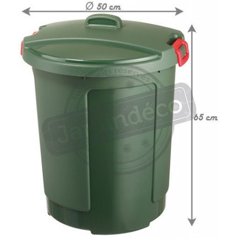 Poubelle à ordures 75 l megano