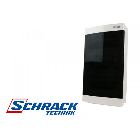 Coffret schrack encastré 36 modules