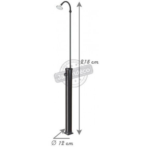 Douche solaire de jardin 10l