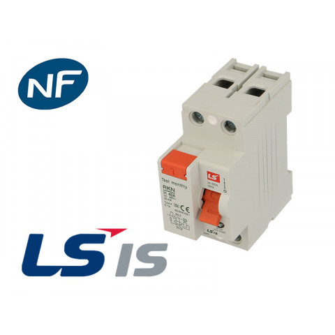 Interrupteur différentiel 63a / 300ma / type ac ls is