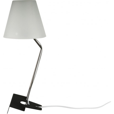 Lampe à poser pour tablette tactile en métal noir 17x47,5cm